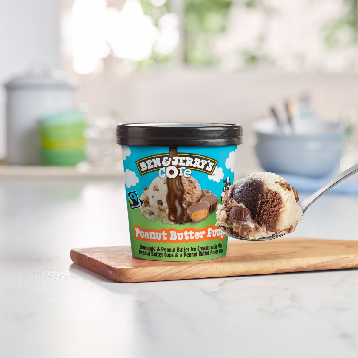Peanut Butter Fudge Core Ben & Jerry’s